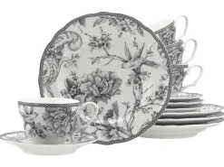 Creatable Geschirrset|Adelaide - Kaffeeservice 12-tlg - Blau