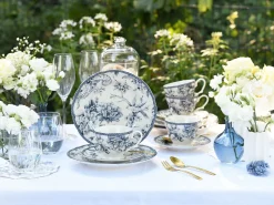 Creatable Geschirrset|Adelaide - Kaffeeservice 12-tlg - Blau