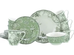 Creatable Geschirrset|Adelaide - Kombiservice 16-tlg - Grün
