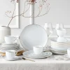 Creatable Geschirrset|Allegra - Kombiservice 30-tlg - Goldband