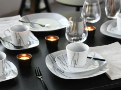 Creatable Geschirrset|Amelie - Kaffeeservice 18-tlg - Weiss