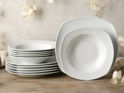 Creatable Geschirrset|Amelie - Tafelservice 12-tlg - Weiss