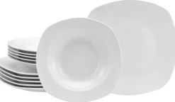 Creatable Geschirrset|Amelie - Tafelservice 12-tlg - Weiss