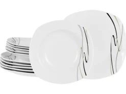 Creatable Geschirrset|Amelie - Tafelservice 12-tlg - Weiss