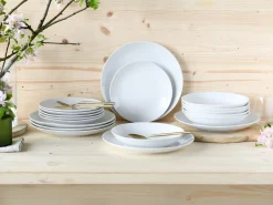 Creatable Geschirrset|Teller|Angi - Tellerset 18-tlg - Weiss