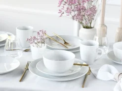 Creatable Geschirrset|Teller|Angi - Tellerset 12-tlg - Weiss