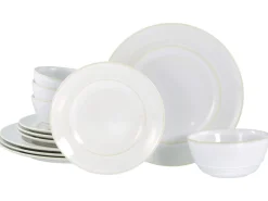 Creatable Geschirrset|Teller|Antique - Tellerset 12-tlg - Offwhite
