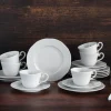 Creatable Geschirrset|Arianne - Kaffeeservice 18-tlg - Weiss