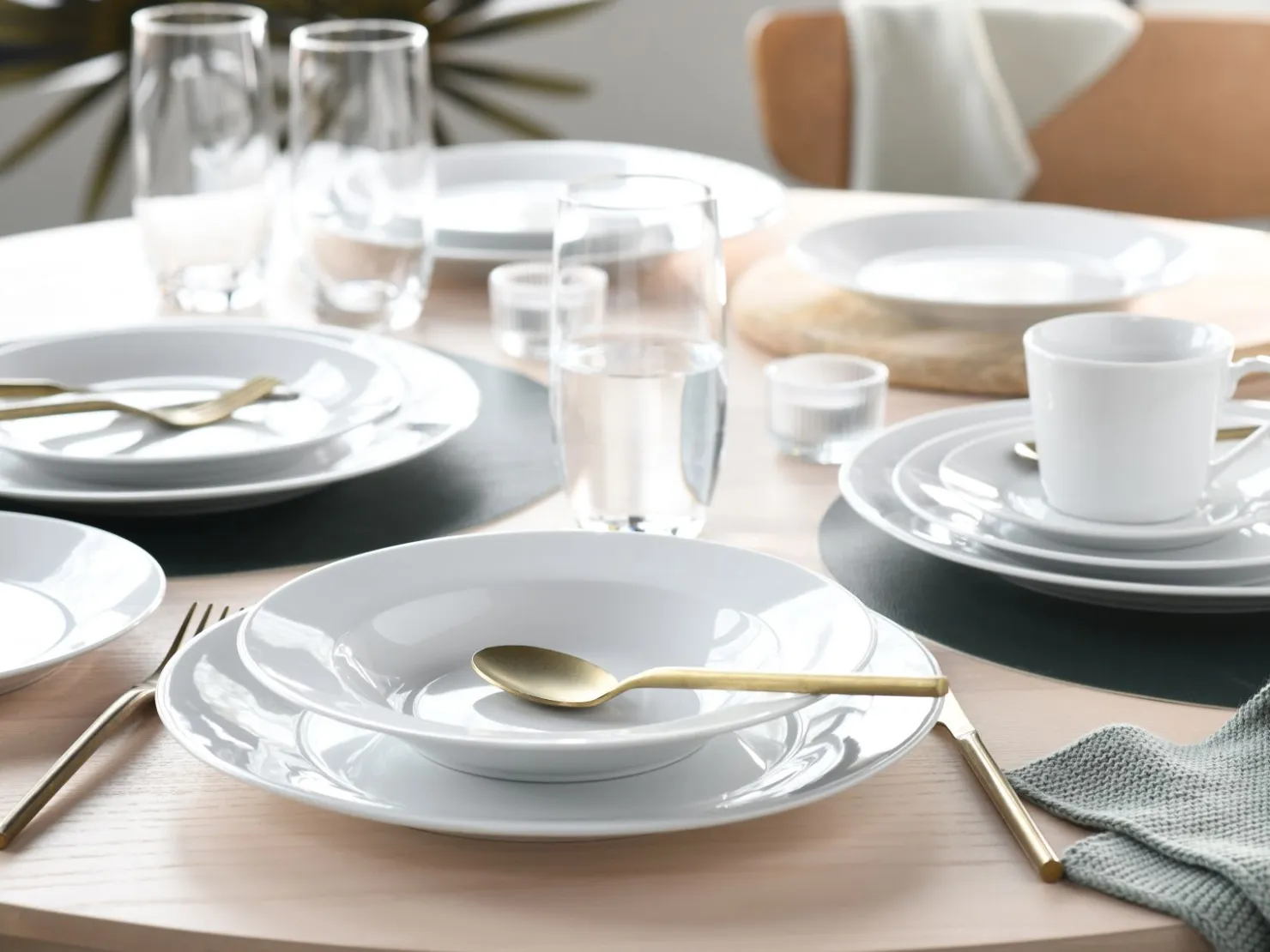 Creatable Geschirrset|BASE - Kombiservice 30-tlg - Weiss