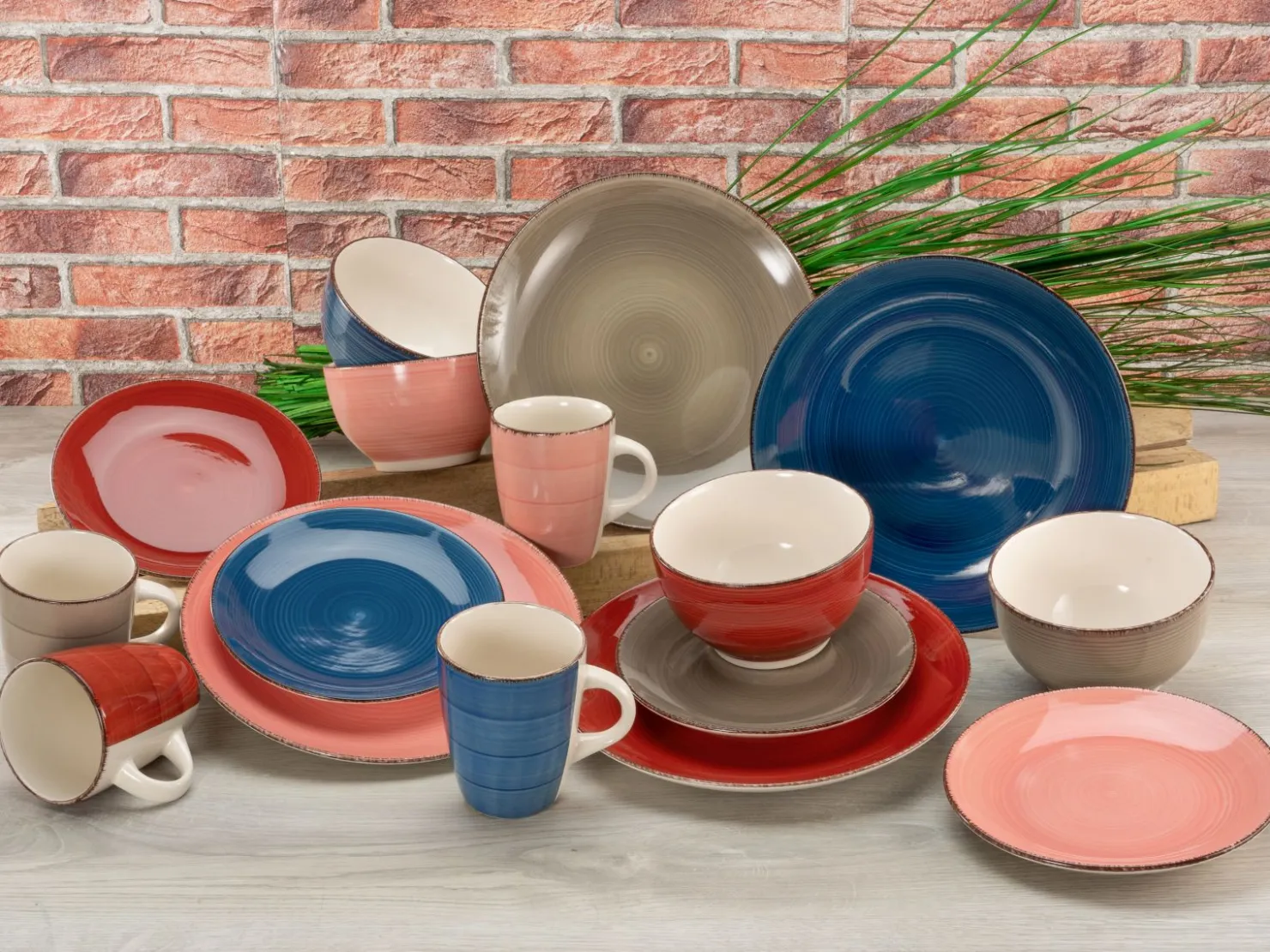 Creatable Geschirrset|Bella Casa - Kombiservice 16-tlg - Cottage