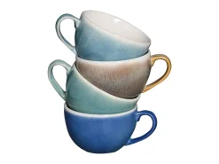 Creatable Geschirrset|Caldera - Cappuccino-Set 8-tlg - Mix