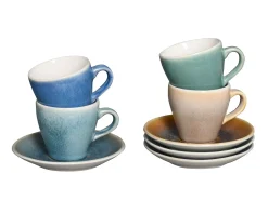 Creatable Geschirrset|Caldera - Espresso-Set 8-tlg - Mix