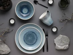 Creatable Geschirrset|Caldera - Kombiservice 8-tlg - Blau