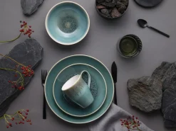 Creatable Geschirrset|Caldera - Kombiservice 8-tlg - Blau