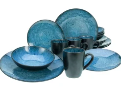 Creatable Geschirrset|Capri - Kombiservice 16-tlg - Blau