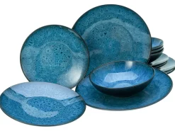 Creatable Geschirrset|Teller|Capri - Tellerset 12-tlg - Blau
