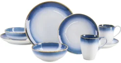 Creatable Geschirrset|Casade - Kombiservice 8-tlg - bunt