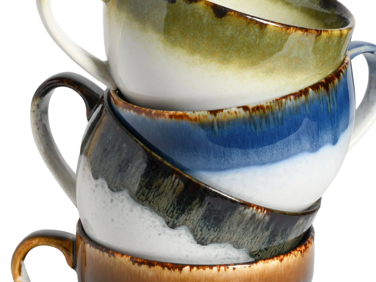 Creatable Geschirrset|Cascade - Cappuccino-Set 8-tlg - Mix