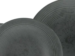 Creatable Geschirrset|Teller|Catania - Tellerset 12-tlg - Anthrazit