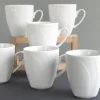 Creatable Becher & Tassen|Geschirrset|Celebration - Kaffeebecher 6-tlg - Weiss