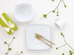 Creatable Bowls & Schüsseln|Geschirrset|Celebration - Müslischalen 6-tlg - Weiss
