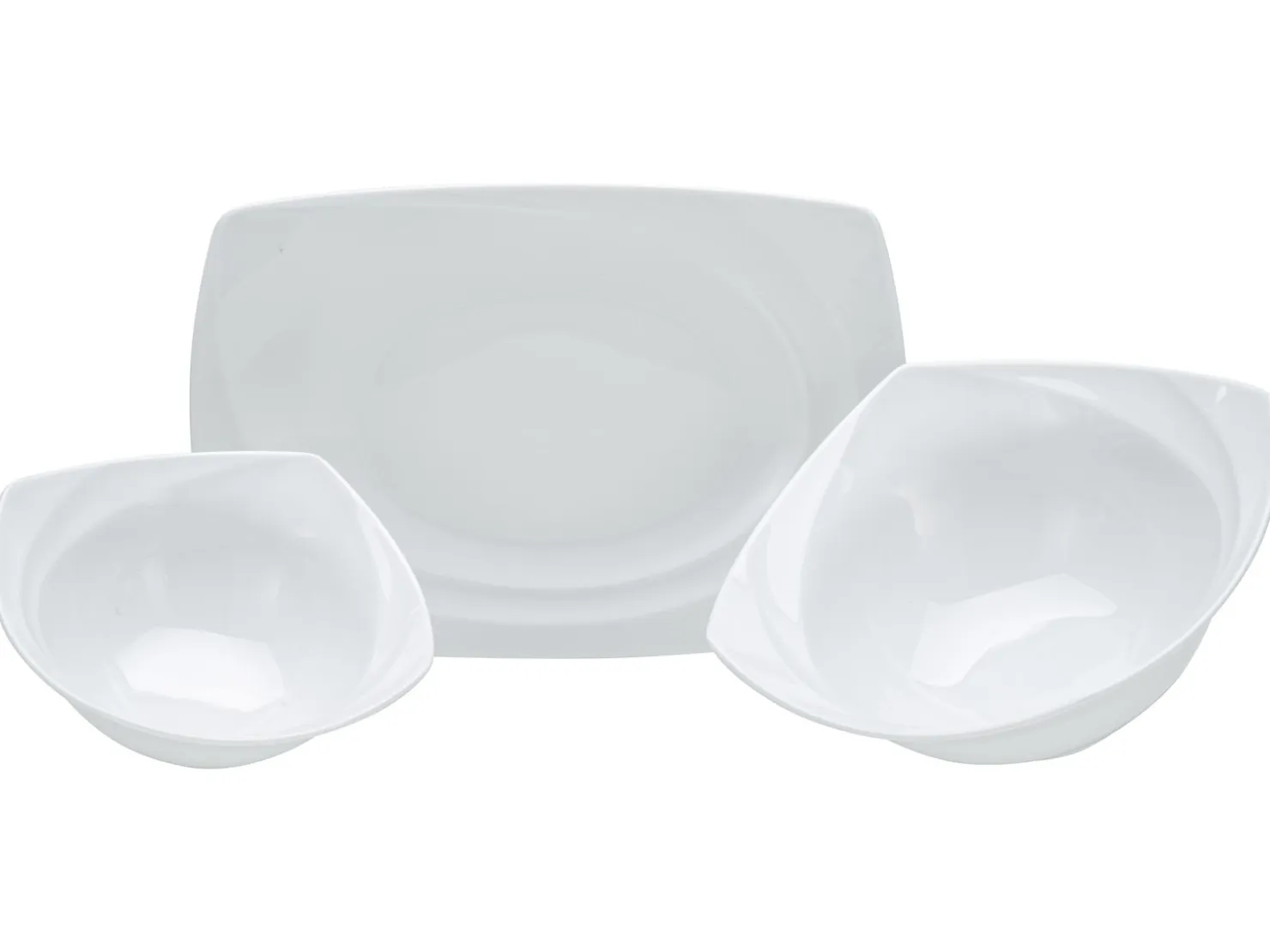 Creatable Geschirrset|Celebration - Servierset 3-tlg - Weiss