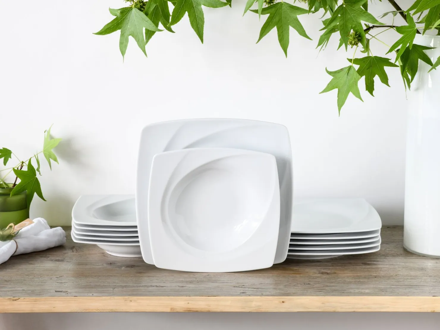 Creatable Geschirrset|Celebration - Tafelservice 12-tlg - Weiss