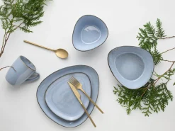 Creatable Geschirrset|Cloudy - Kombiservice 10-tlg - Smokeblue
