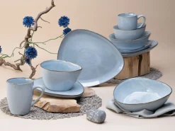 Creatable Geschirrset|Cloudy - Kombiservice 10-tlg - Smokeblue