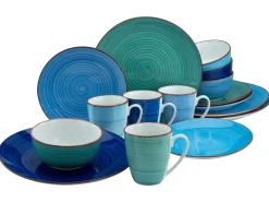 Creatable Geschirrset|Copacabana - Kombiservice 16-tlg - Blau
