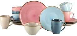 Creatable Geschirrset|Cosy Day - Kombiservice 16-tlg - bunt
