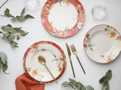 Creatable Geschirrset|Crimson - Tafelservice 12-tlg - creme