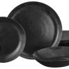 Creatable Geschirrset|Diana - Tellerset12-tlg - Schwarz