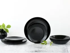 Creatable Geschirrset|Diana - Tellerset12-tlg - Schwarz