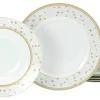 Creatable Geschirrset|Emilia - Tafelservice 12-tlg - Creme weiss