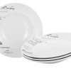 Creatable Pizza & Pasta|Geschirrset|Europa - Pastateller 4-tlg - Gustoso