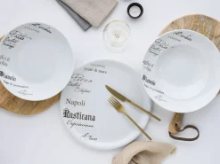 Creatable Pizza & Pasta|Geschirrset|Europa - Pastateller 4-tlg - Gustoso