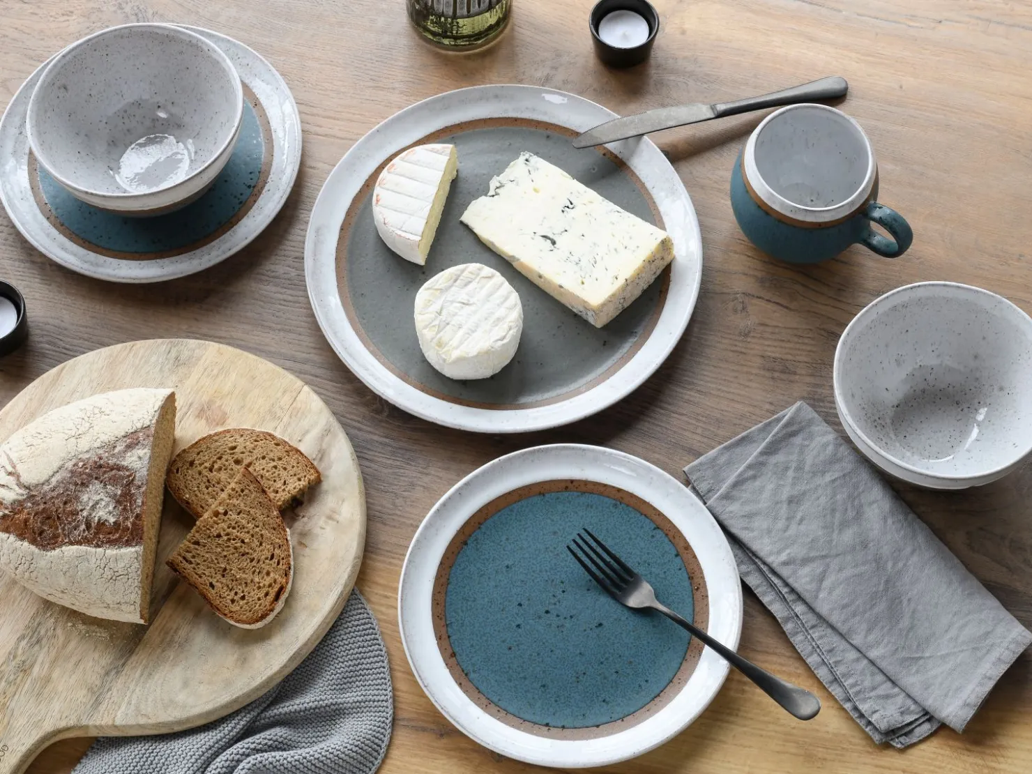 Creatable Geschirrset|Fjord - Kombiservice 8-tlg - bunt