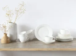 Creatable Geschirrset|Fleur Royal - Kaffeeservice - Creme weiss