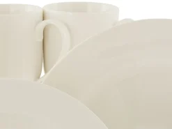 Creatable Geschirrset|Fleur Royal - Kombiservice - Creme weiss