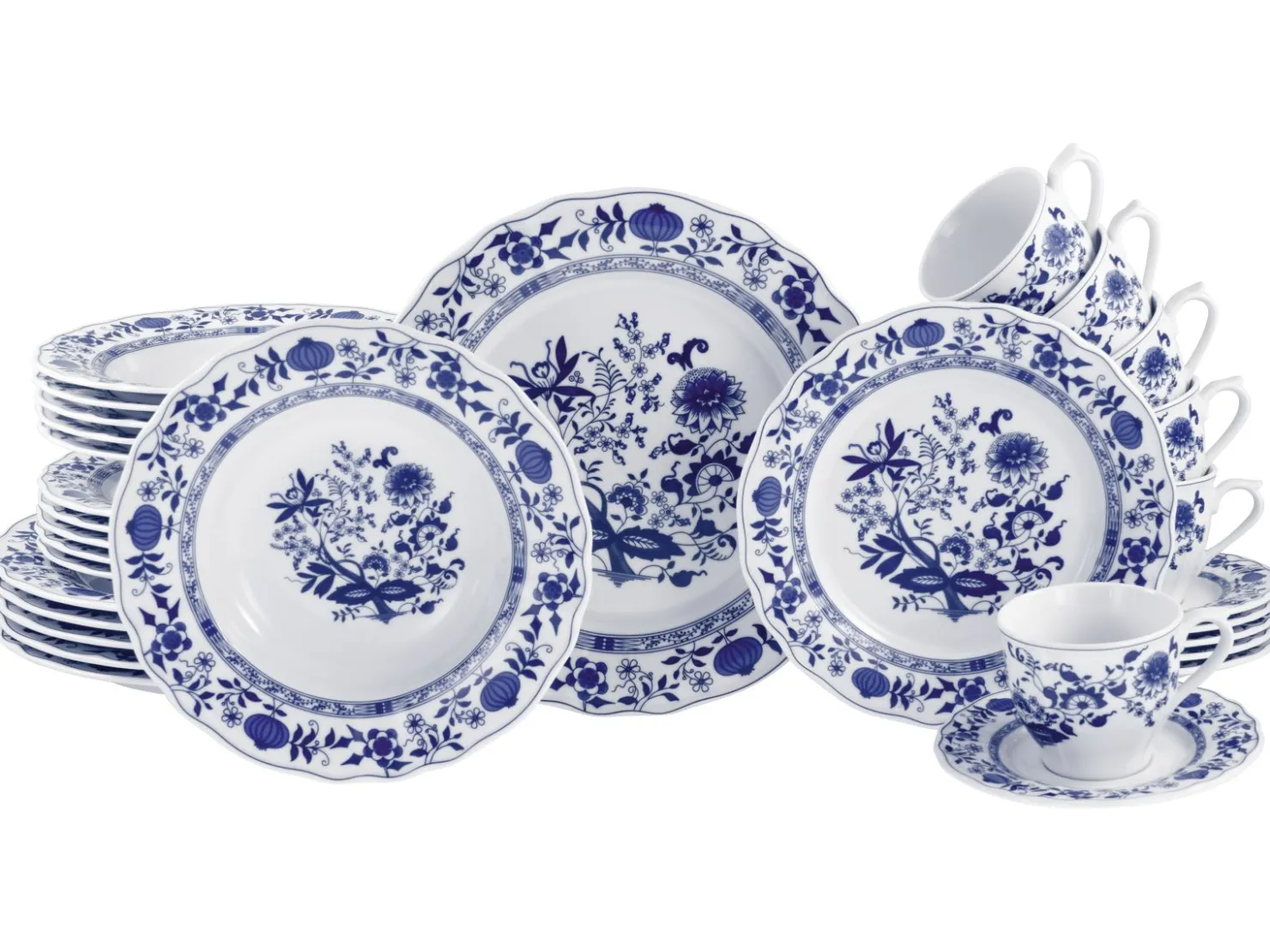 Creatable Geschirrset|Flora - Kombiservice 30-tlg - Orchard