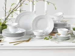 Creatable Geschirrset|Frederike - Kombiservice 30-tlg - Weiss