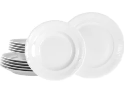 Creatable Geschirrset|Frederike - Tafelservice 12-tlg - Weiss