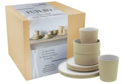 Creatable Geschirrset|Futuro - Kombiservice 8-tlg - Sand