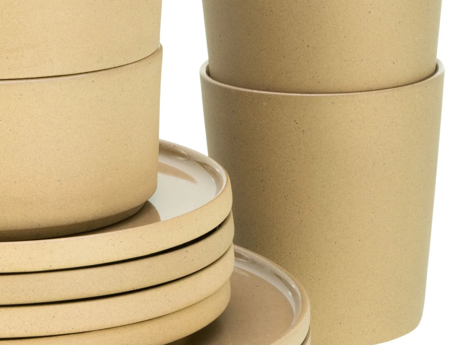 Creatable Geschirrset|Futuro - Kombiservice 8-tlg - Sand