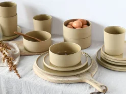 Creatable Geschirrset|Futuro - Kombiservice 8-tlg - Sand