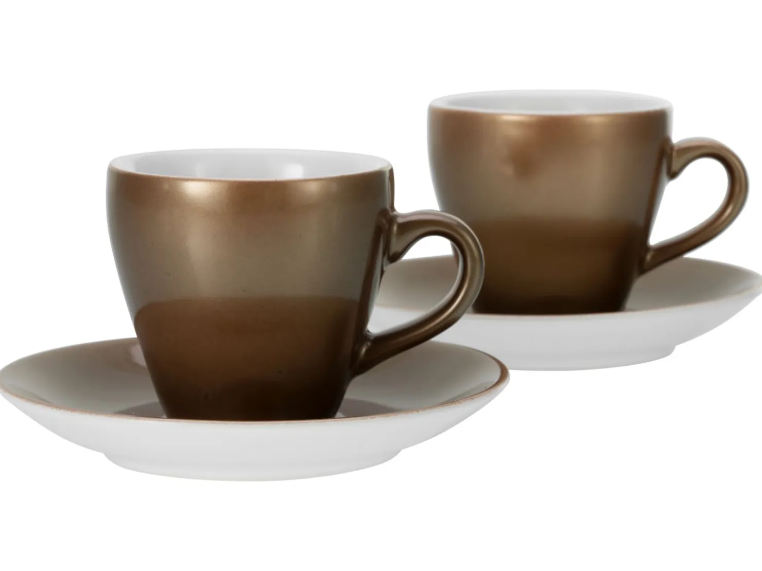 Creatable Geschirrset|Golden Days - Espressoset 4-tlg - Weiss