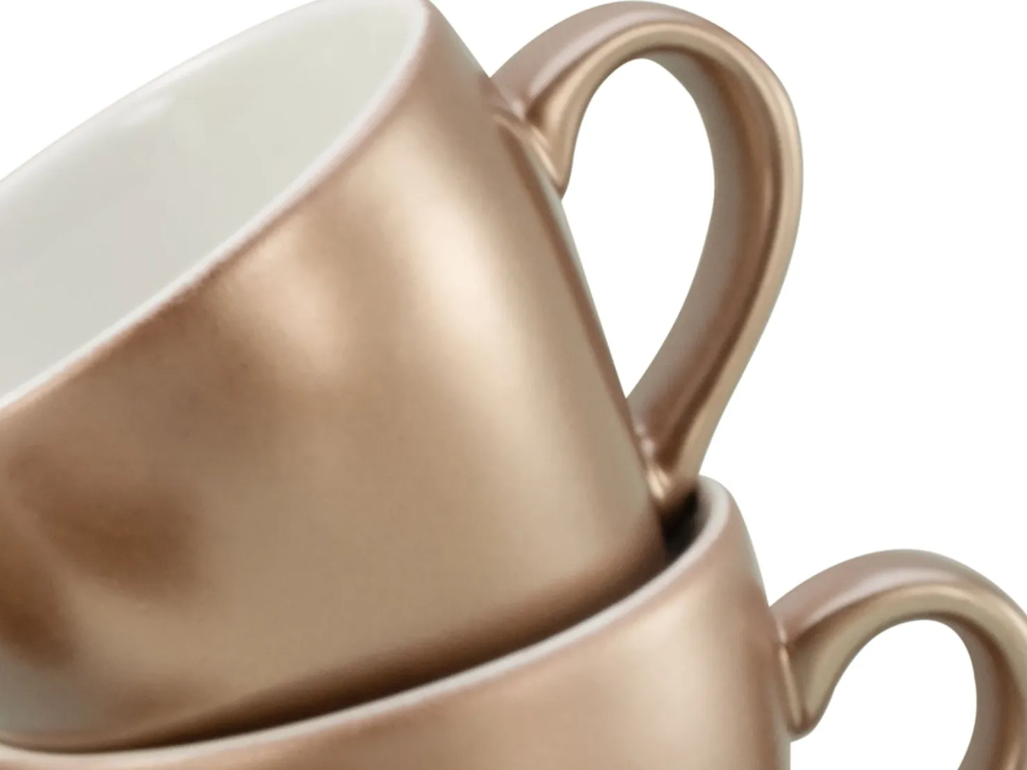 Creatable Geschirrset|Golden Days - Espressoset 12-tlg - Weiss