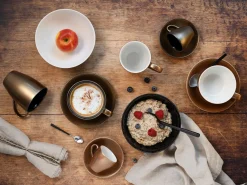 Creatable Becher & Tassen|Geschirrset|Golden Days - Kaffeebecher 6-tlg - Weiss