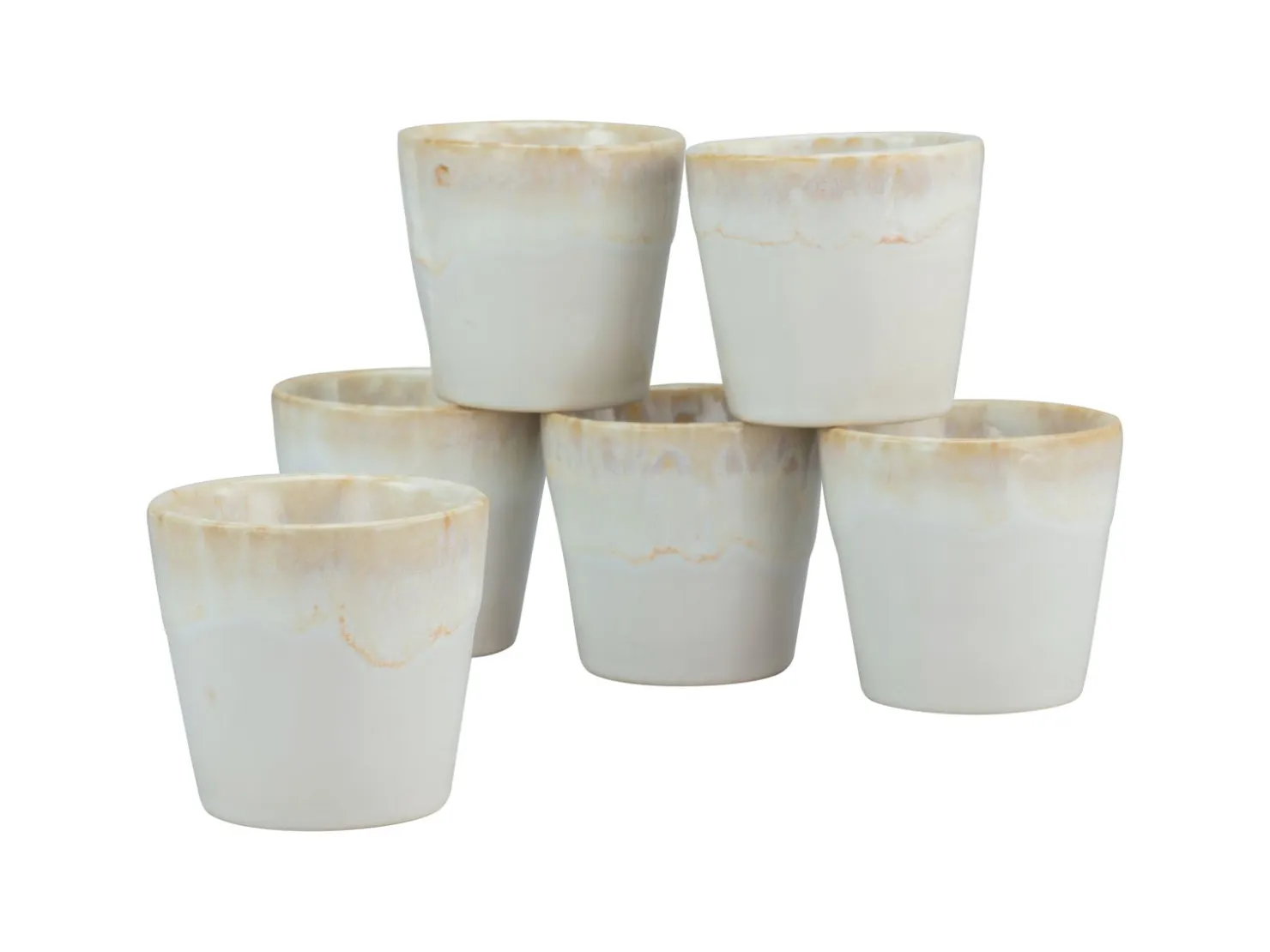 Creatable Becher & Tassen|Geschirrset|Grespresso - Espressotassen 6-tlg - Aqua